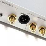 Calyx Audio - 24/192 DAC in silver, back view