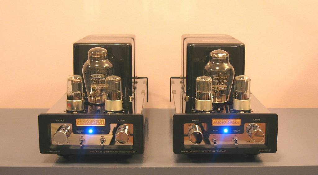 Audio Space AS-6M (300B) SE Mono Amplifiers