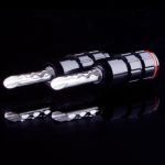 CA Connectors Silver Banana Plug